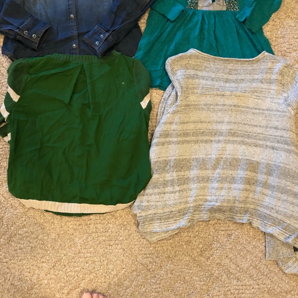 Bundle Of 4 Anthro And Fp/Uo Layering Tops - image 6